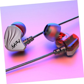 TEHAUX 1pc Ear Earphones with Heavy Bass Sound Wired Headphones for Phones and Tablets Lightweight and Durable Design Compatible with All Devices