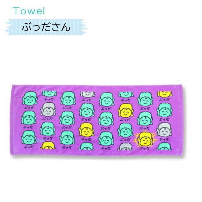 Okutani Corporation Face Towel 6 Oekaki TOWEL Sports Towel (Bukuda-san)