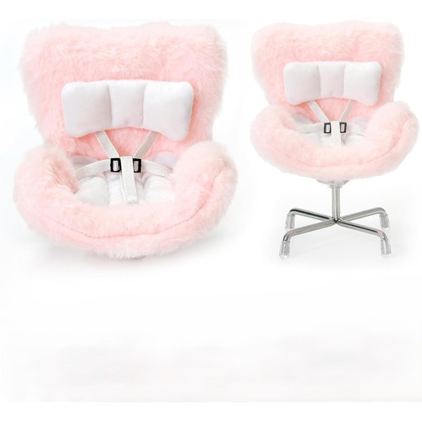 Car Seat for 17cm Dolls with Soft Furry Cushion, Air