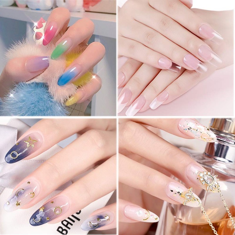 Biutee Long Gel Nails, Polygel, 2.1 oz (60 g), UV