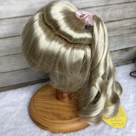 Kemper Vintage Doll wig by Kemper Renee Pale Blonde 14”-15” (309)