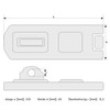 Abus 110 Series Multi Link 230mm