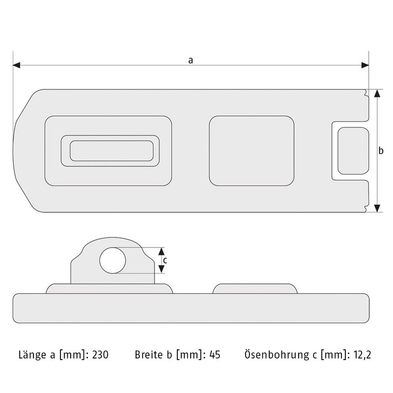 Abus 110 Series Multi Link 230mm