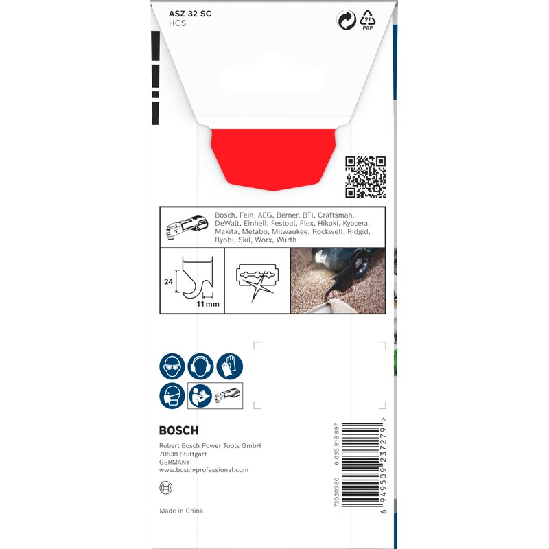 Bosch 1 x PRO Multi Material ASZ 32 SC Sheet