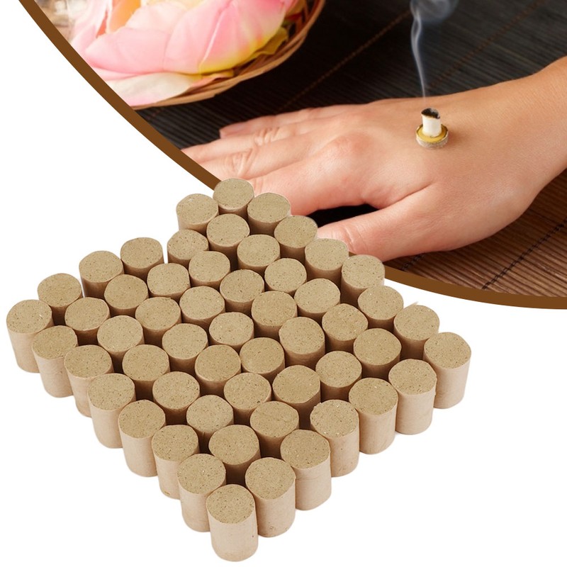 54pcs Five Years Moxa Stick Chinese Traditional Moxibustion Roll Health