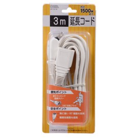 3 m Extension ko-domu-bi-puragu White