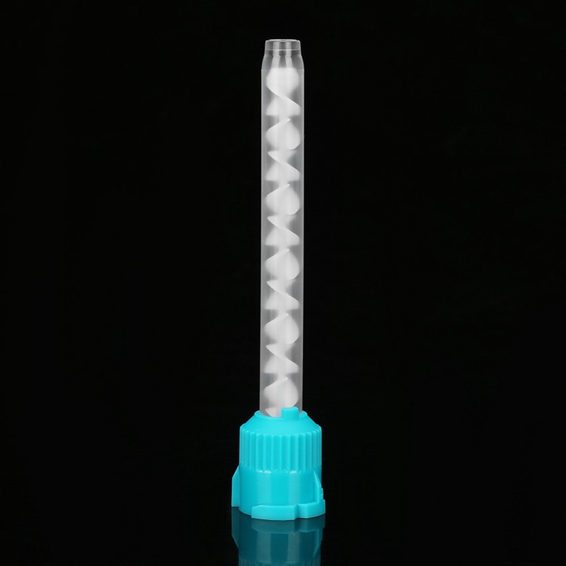 50PCS Disposable Dental Intraoral Mixing Tips Silicone Rubber Mix Propotion
