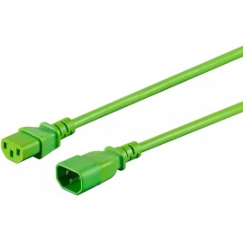 RiteAV Monoprice 3-Prong Power Cord 6FT Green NEMA 5-15P-IEC 60320 C13 14AWG 15A/1875W