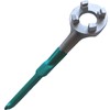 P1TOOLS Aluminum Drum Bung Wrench, Plastic Drum Plugs for Opener