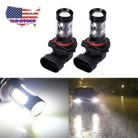 Unbranded HB4/9006 LED Fog Light Bulbs DRL Driving Lamp Cool White 6000K High Power Lamp