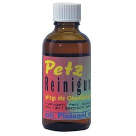 Petz Reinigungsmittel, mildes Pflegemittel für Streichinstrumente, mit Pinienöl und Bienenwachs, 50 ml Flasche