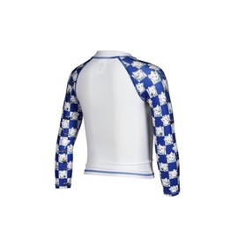 Arena Unisex Kids Friends UV L/S Tee Shirt, White-Royal Multi, 92
