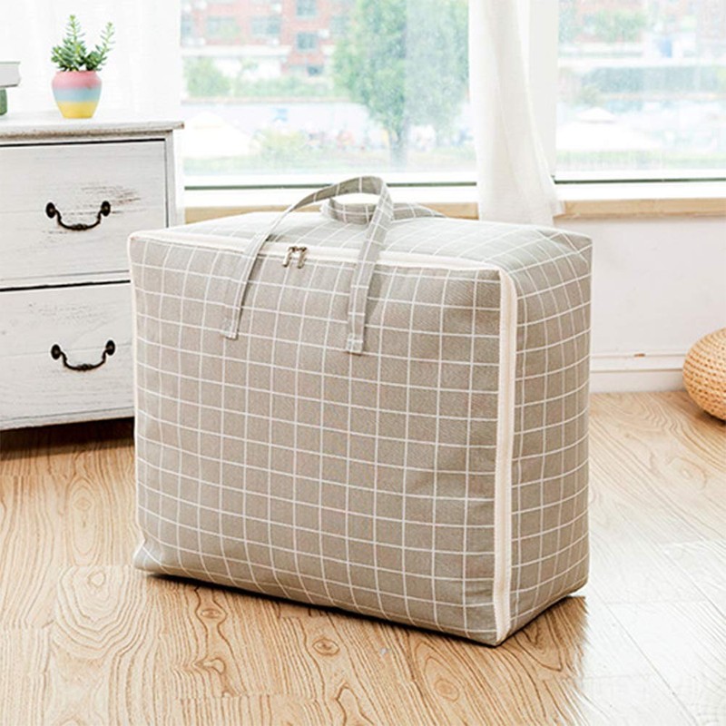 Bed Bag with Double Zip Storage Bag Waterproof Moving Bag