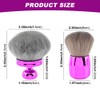 2 Pack Extra Large Round Kabuki Brush, Body Makeup &