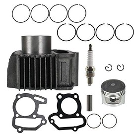 labwork Cylinder 80cc Piston Gasket Rebuild Kit Replacement for Yamaha YFM80 Badger Raptor 80 Moto 4 55X-11610-00-00