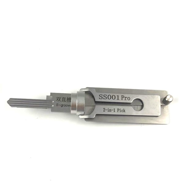 SS001 Tools Lock Pick Tool for Double-Groove Door Lock,Pro 2