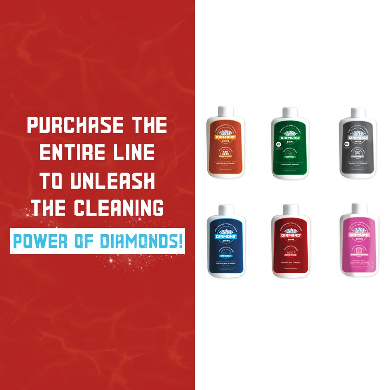 Diamond ShineProfessional Hard Water Cleaner - Lime, Calcium, Rust, Water