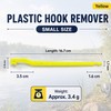 Fishing Hook Remover Set 5pcs, Hook Disgorger Tools, Plastic &