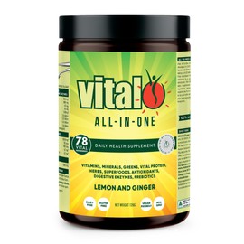 Vital Greens All-in-One Lemon Ginger 120gm