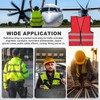 PATIKIL High Visibility Reflective Mesh Safety Vest, Class 2 Construction