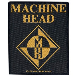 Machine Head Diamond Logo Unisex Patch multicolour, 100% polyester,