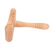 Wooden Gua Sha Tool Portable Rounded Edges Wood Scraping Massage