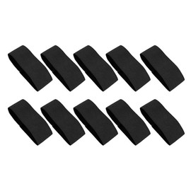 VOANZO 10pcs Black Armbands Black Mourning Armbands Elastic Black Armbands Closed Loop Sports Armbands For Football Basketball Captain Respect Memorial