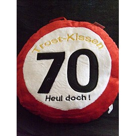 Udo Schmidt Plush Comfort Cushion 70 Heul Doch!