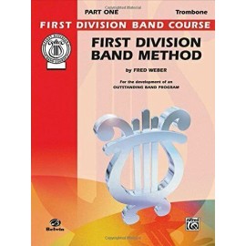 FIRST DIVISION BAND METHOD TROMBONE BOOK 1 - BRAND NEW
