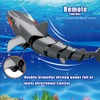 Remote Control Shark Toy 2.4GHZ RC Simulation Shark Toy for