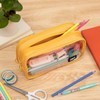 ZIPIT Half & Half Pencil Case | Large Capacity Pencil