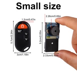 BTFO Black Cricket Noise Maker, Beeping Hidden Prank Cricket Noise Maker Machine with Remote Control Sound Loud Funny April Fools Pranks Device for Adult Party Home Office School Car Stuff