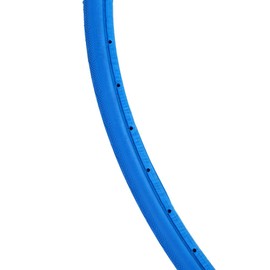 KIMISS Solid Rubber Bicycle Tyres 700C Tannus Airless Pu Fashion Bicycle Cycling Tubless Riding Solid Tires For 700 * 23C Road Bike Fixed Gear Blue (Blue)