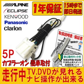 CANCELOR STRADA PANASONIC Panasonic Vehicle Signal Conversion Harness for CA-LTS005D CN-F1XVD CN-F1DVD CN-RX05WD CN-RX05D CN-RE05WD CN-RE05D CN-RA05WD CN-RA05D CN-RX04D CN-RX04D CN-RE04D TV kit,