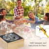 Bee Repeller Box with Spice Wooden Mosquito Repellent for Patio