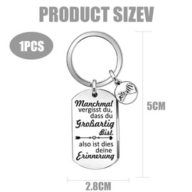 Fc'Noqgn Ermutigung Schlüsselanhänger, bester Freund Geschenke, motivierende Geschenke, Schwester Mom Schlüsselanhänger, Urlaub Geschenke