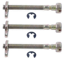 HAISHINE 3Pcs/lot Chain Tensioner Adjuster Screw for McCulloch 335 338 435 436 438 440 441 442 444 Chainsaw Replacement Parts