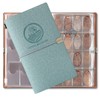 MUDOR Pressed Penny Collecting Book with Archival Diary, Souvenir Penny