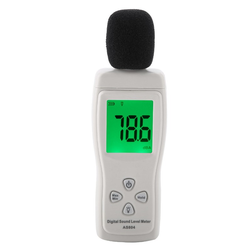 SMART SENSOR AS804 Digital Sound Level Meter Testing Monitor 30-130dBA