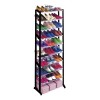 Organizador De Zapatos 10 Niveles Apilable 30 Pares - Ra0302