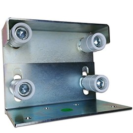 Double Adjustable Guide Roller Rolling Gates Slide Gate Rollers Upright Straight