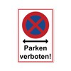 Strobo Absolutes halteverbot Parken verboten Sign, 20 x 30 cm,
