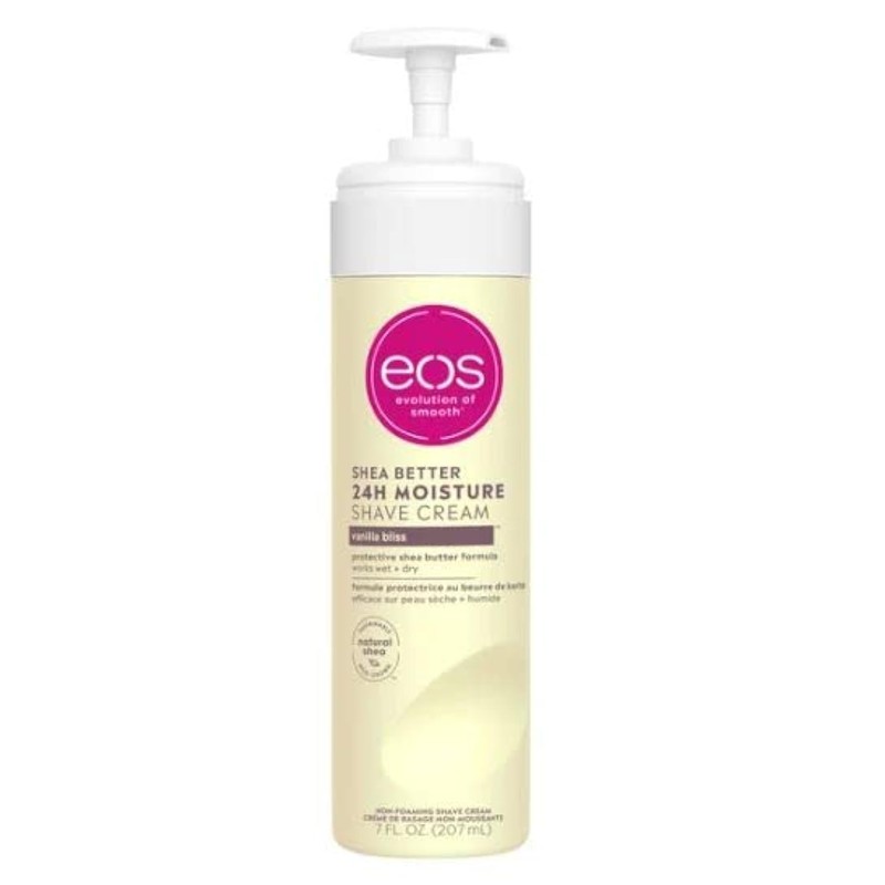 Eos Shave Cream Vanilla B Size 7z Eos Shave Cream