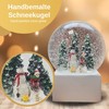Minium Collection 20104 Snow Globe Christmas Mood Snowman Winter on
