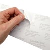 Real Estate Listing Vinyl Sign Stickers - Removable & Reusable