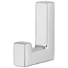 Gedotec Quadro Designer Coat Hook Square Coat Hook Chrome-Plated Matt