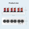 Nixie clock IPS clock, display time/set alarm, upload pictures, support