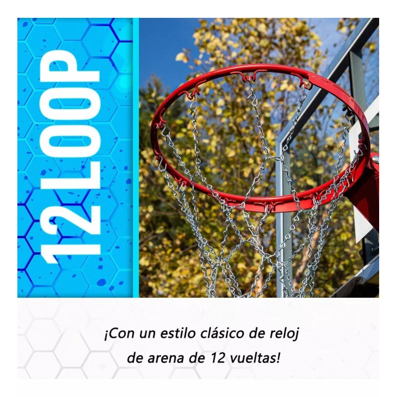 Shuang.W 2 Pz Balón De Basquetbol Red De Cadena Basquetball