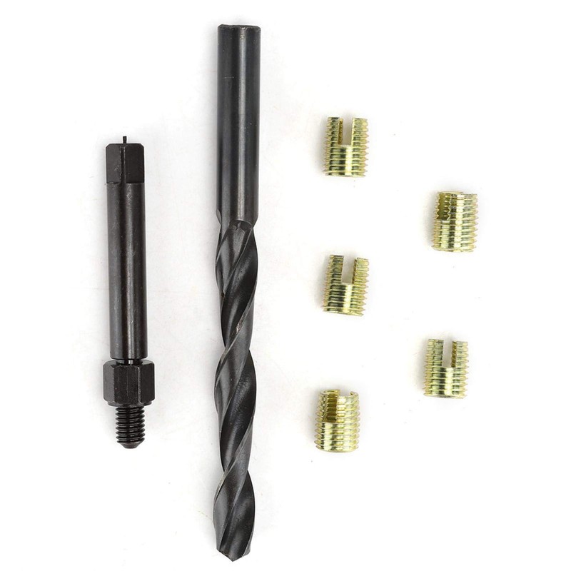 12pcs Thread Repair Kit Zinc Plated Carbon steel M8 x