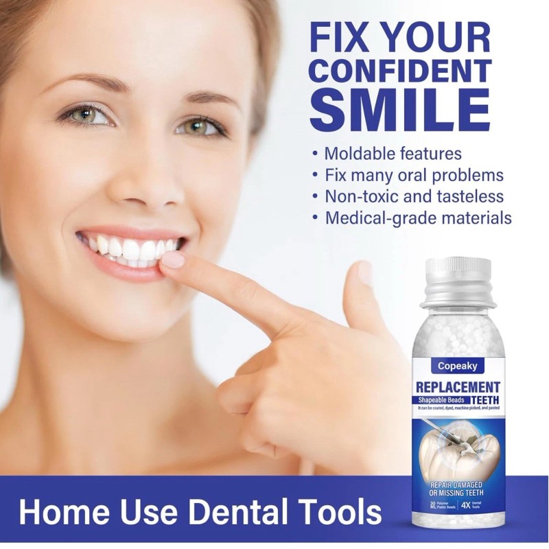 Copeaky Broken Teeth Repair Kit Shapeable Beads